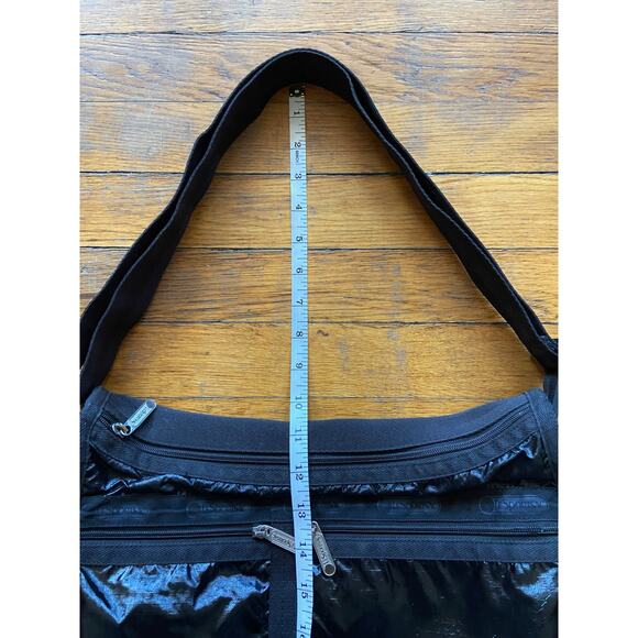 LESPORTSAC Expandable Black Crossbody Bag - Picture 14 of 15